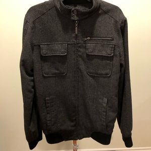 F21 Men’s Outerwear Wool Jacket (S)